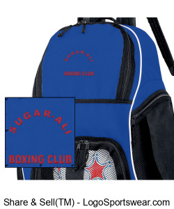 Sugar-Ali Boxing Club Back Pack Design Zoom