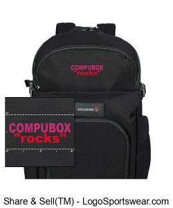 COMPUBOX LOGO BACK PACK Design Zoom